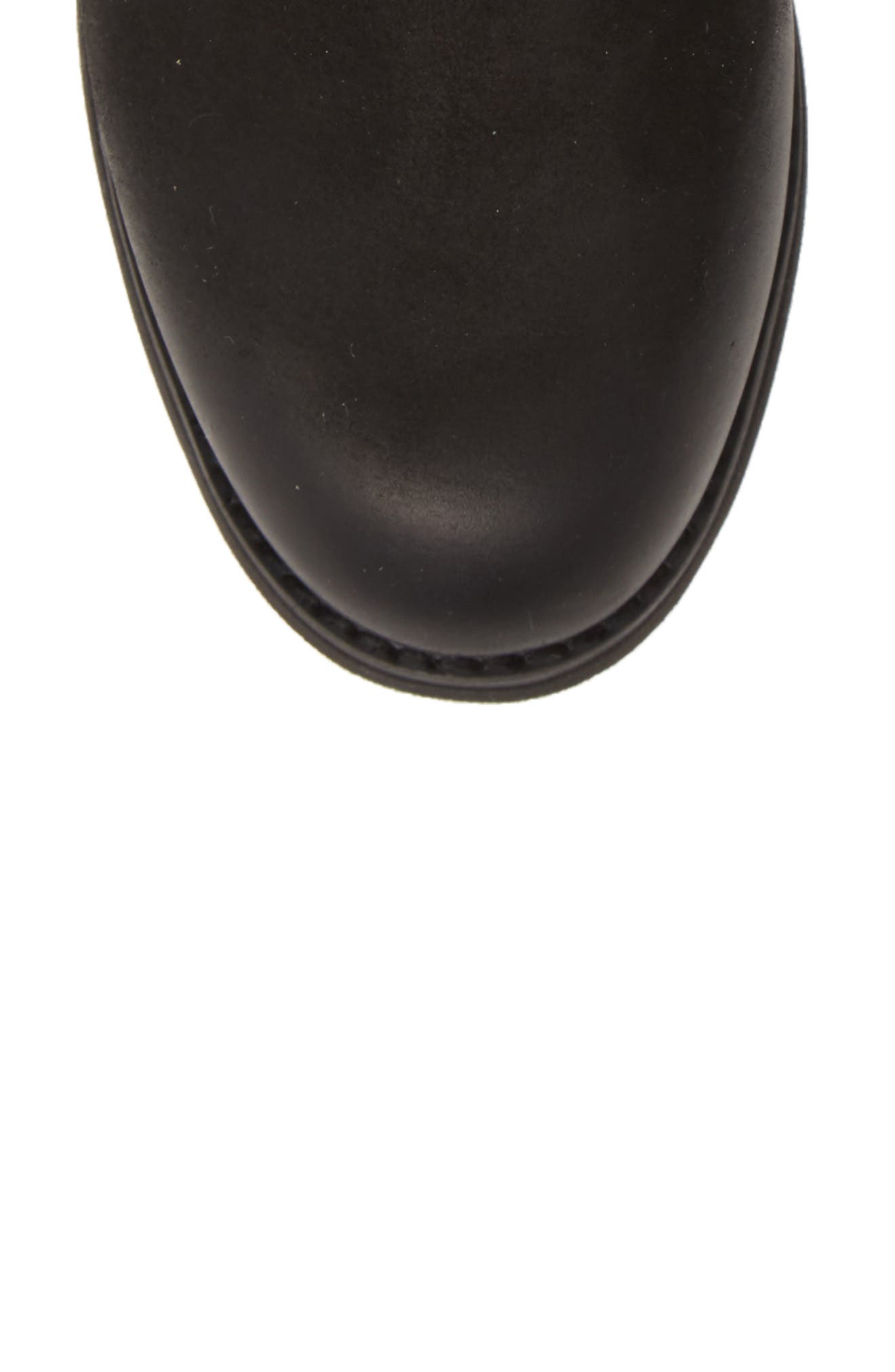 Lidia Waterproof Bootie, Alternate, color, BLACK NUBUCK