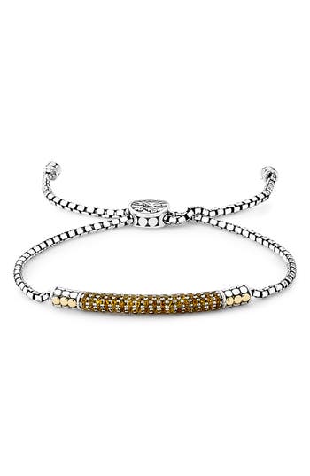 Samuel B. Pavé Bolo Bracelet In Metallic