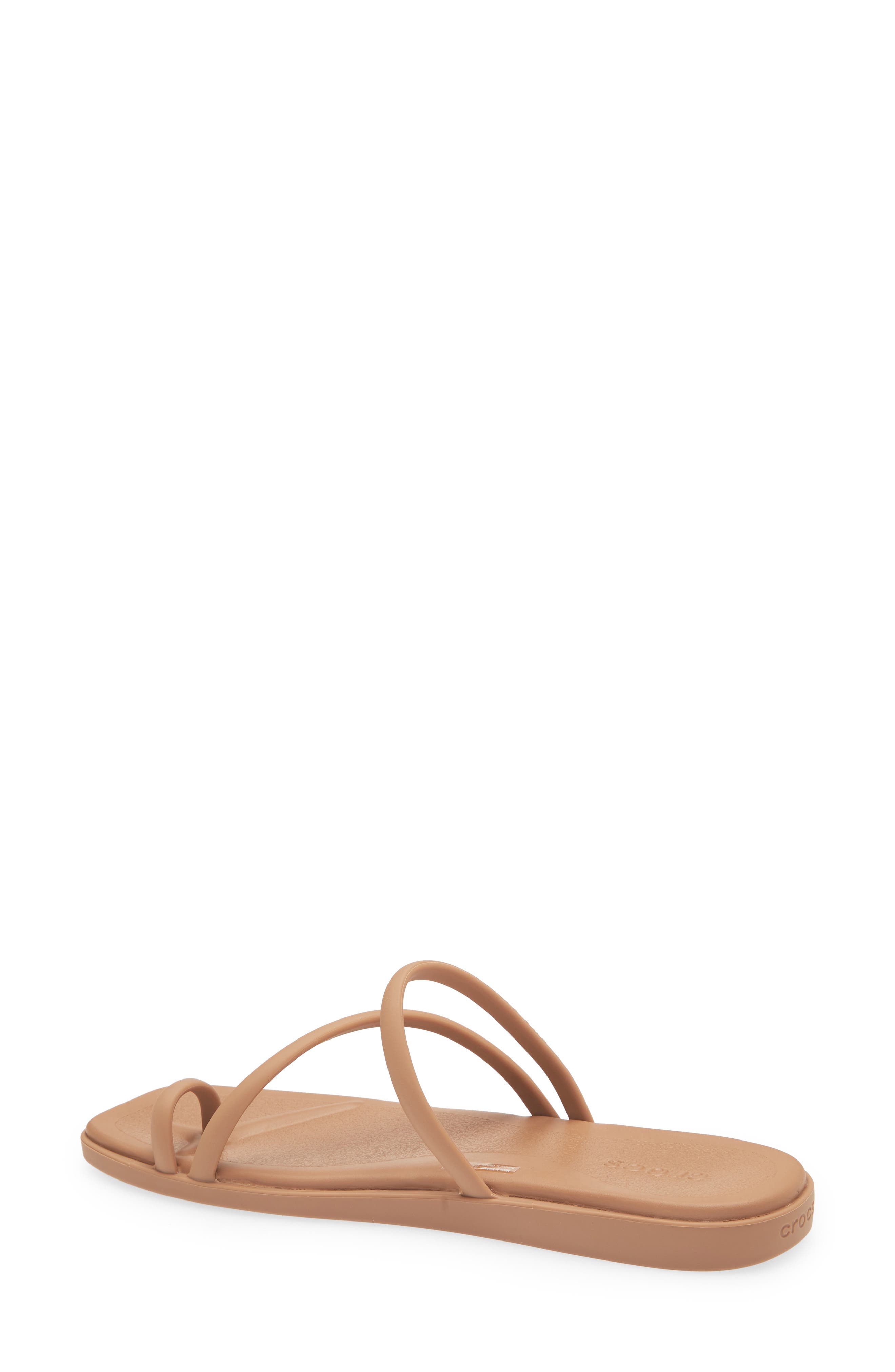 Miami Toe Loop Sandal, Alternate, color, MILK CHOCOLATE