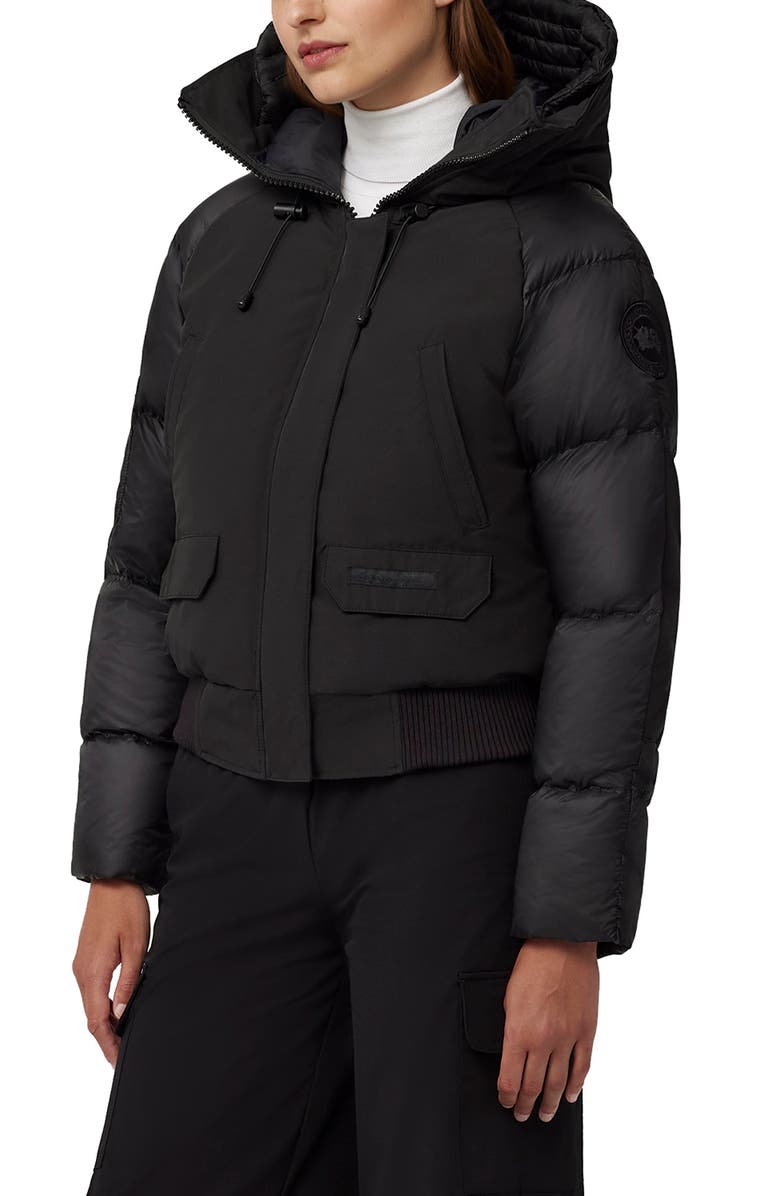 Canada Goose Paradigm Chilliwack Black Label 625 Fill Power Down Bomber Jacket, Alternate, color, Black - Noir