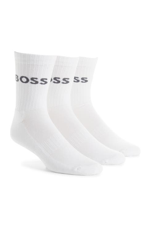 3-Pack Logo Socks