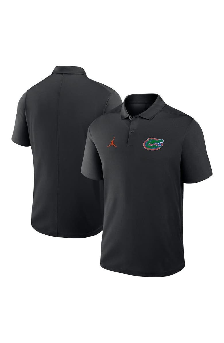 Jordan Brand Men's Jordan Brand Black Florida Gators Primetime Victory Primary Logo Performance Polo, Main, color, Black
