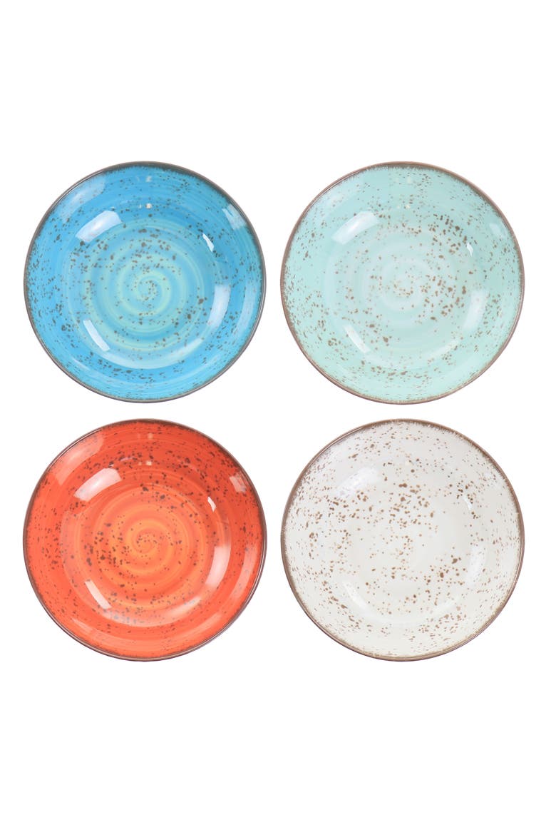 Pryce 12 Piece Melamine Dinnerware Set, Alternate, color, White