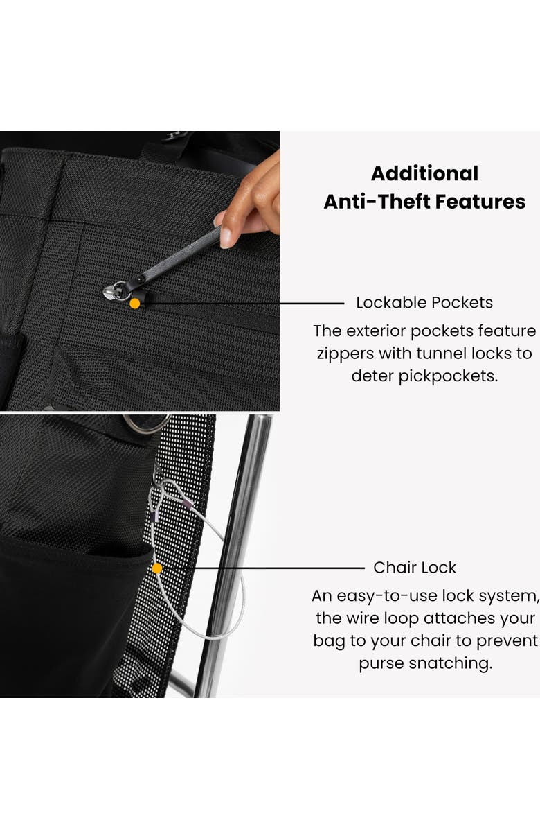 Sherpani Soleil Anti Theft Convertible Backpack, Fits 15 Inch Laptop, Alternate, color, Carbon