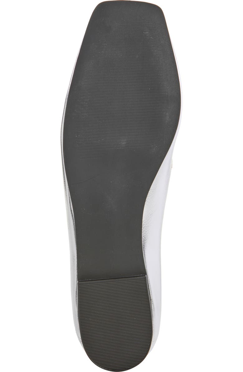 NORDSTROM RACK Franny Loafer, Alternate, color, Silver Metallic