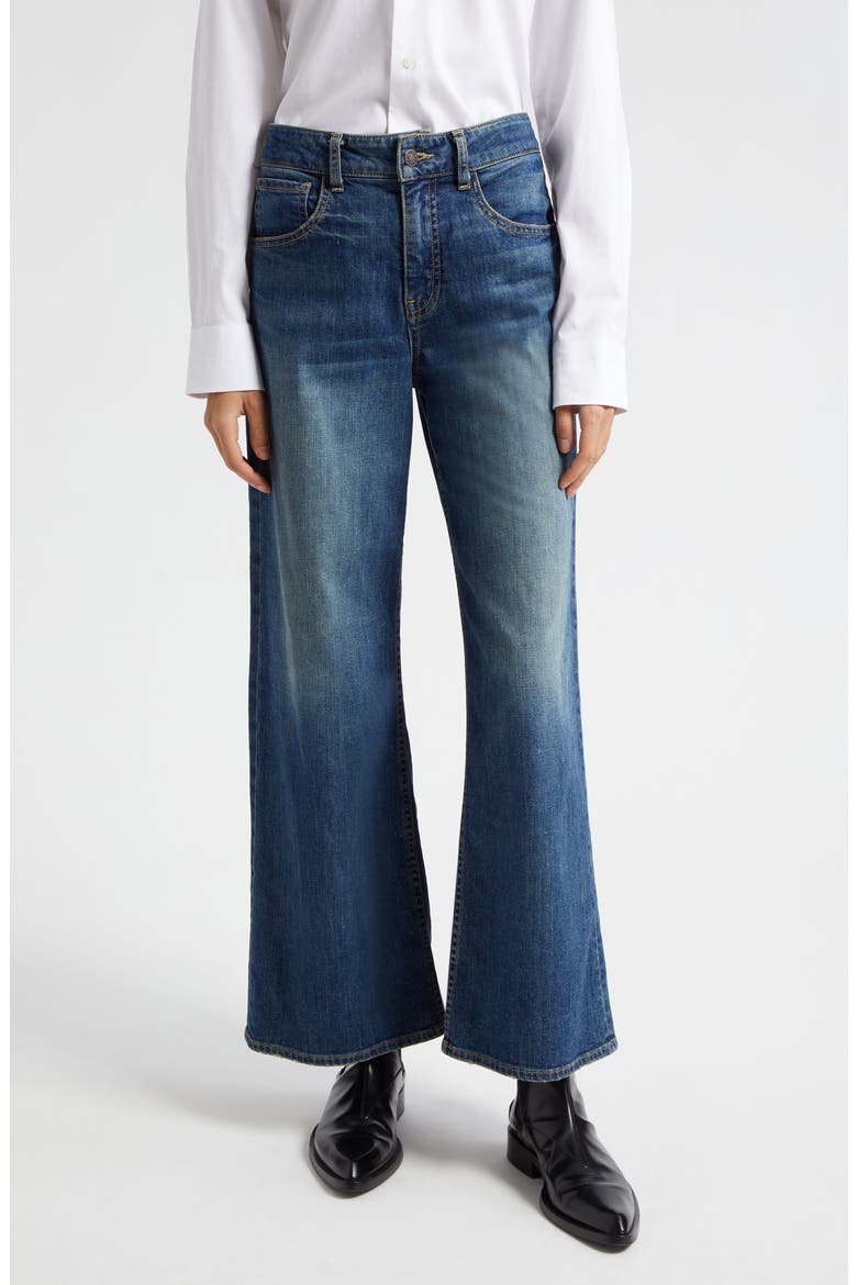 Marlene High Waist Bootcut Jeans, Main, color, CLASSIC WASH