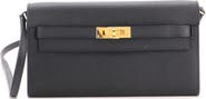 Pre-Owned Hermes Kelly To Go Wallet Epsom