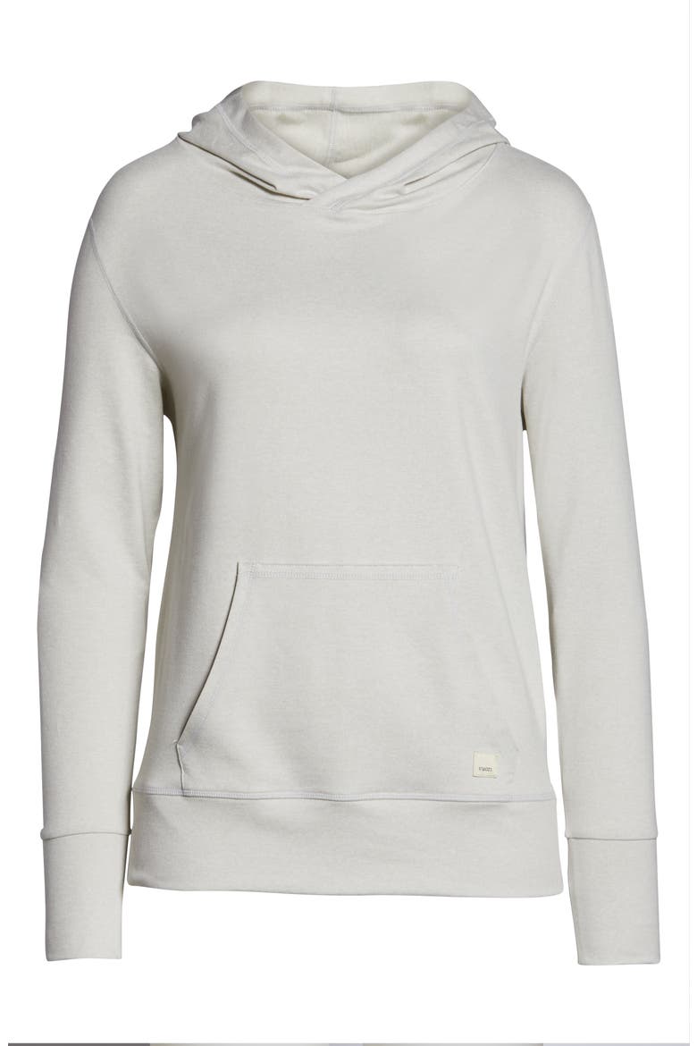 Halo Performance Hooded Pullover Sweater, Alternate, color, DOVE GREY HEATHER