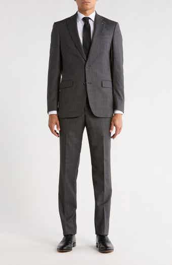 No Ordinary Joe by Ted Baker Jake Grey Wool Suit