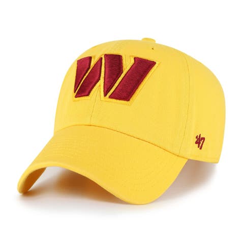 Men's '47  Gold Washington Commanders Cleanup Adjustable Hat