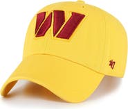 '47 Men's '47  Gold Washington Commanders Cleanup Adjustable Hat