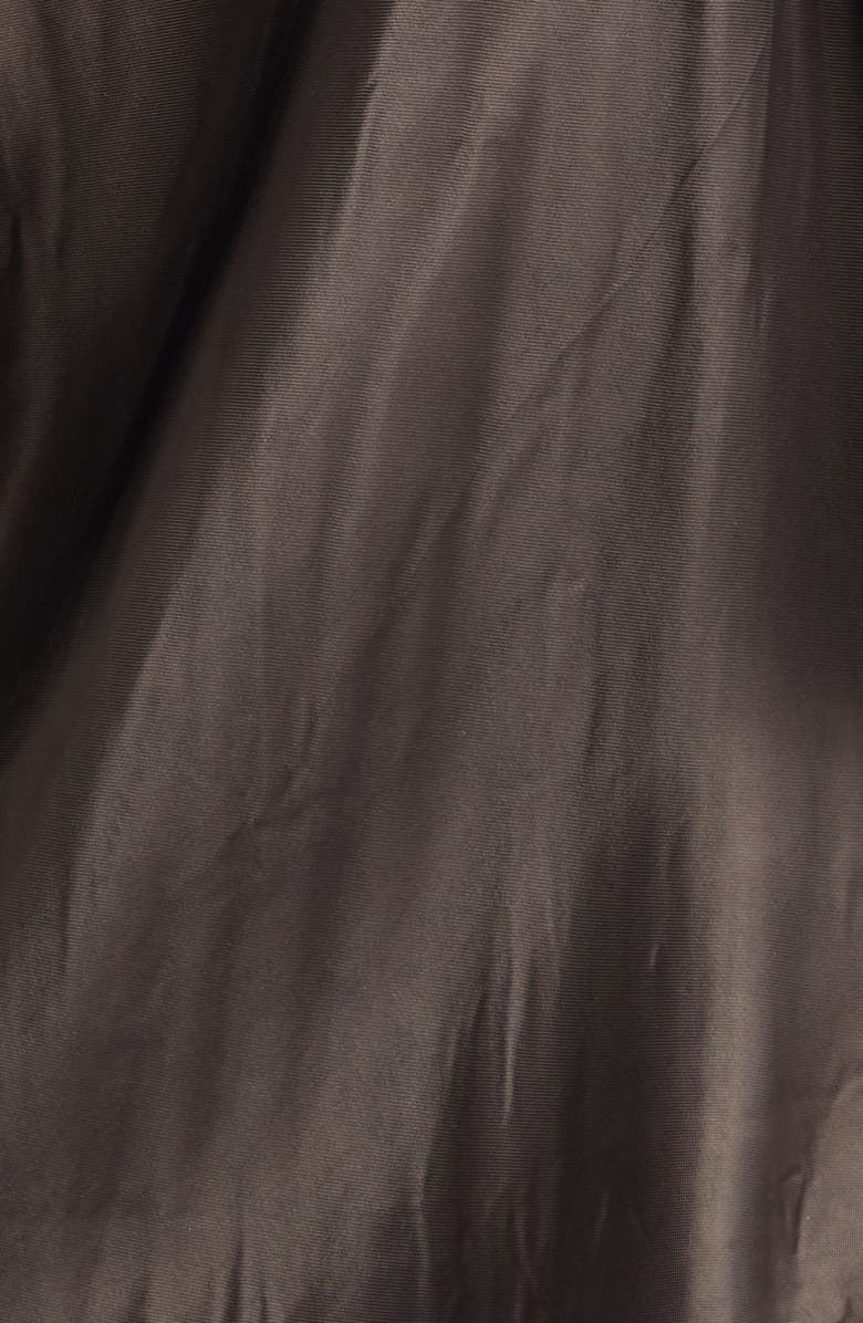 Rick Owens Seb Satin Midi Dress, Alternate, color, Dark Dust