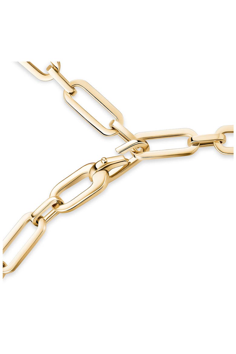 My Move Paperclip Pavé Diamond Pendant Necklace, Alternate, color, YELLOW GOLD