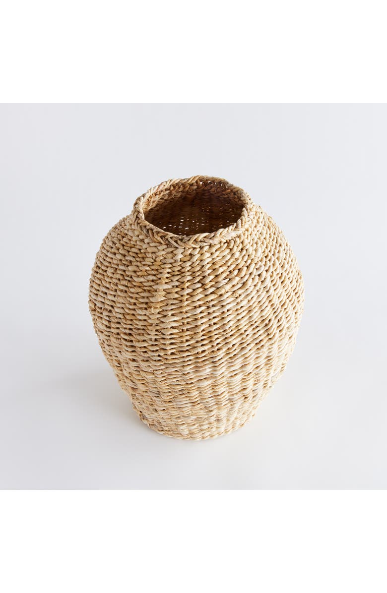 Napa Home & Garden Abaca Teardrop Vase, Alternate, color, Beige