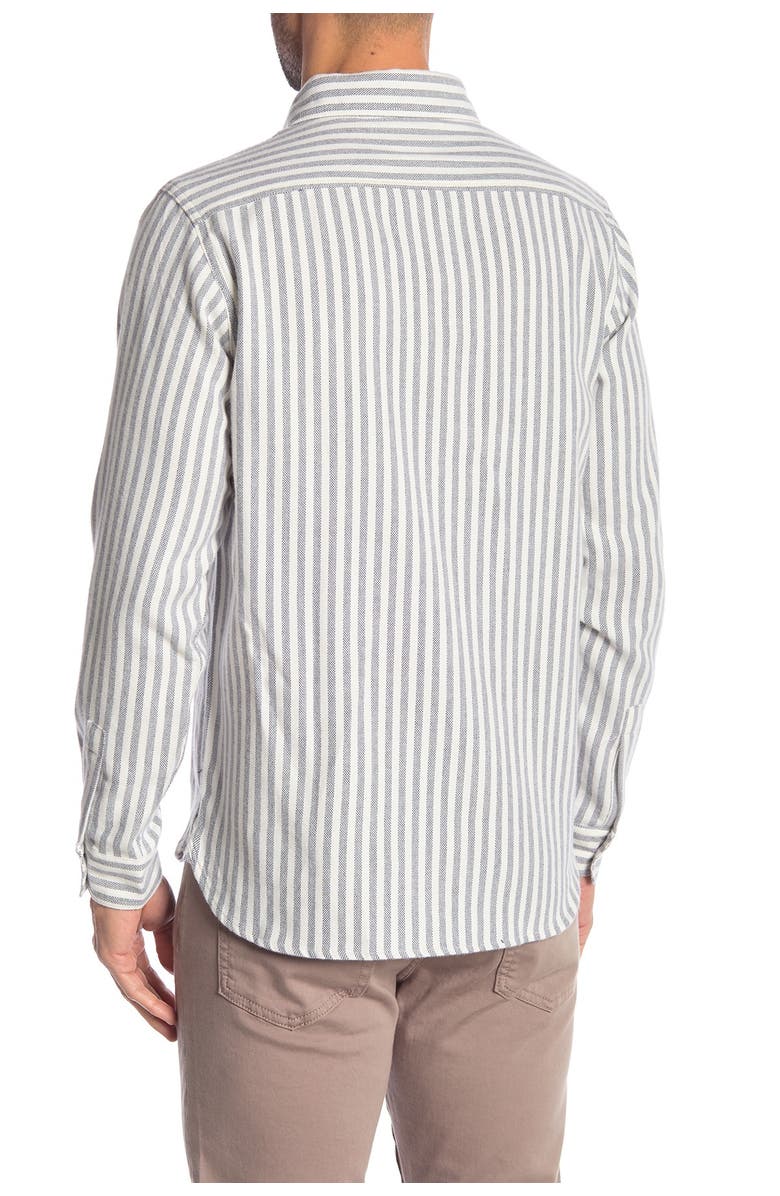 Onia Liam Striped Relaxed Fit Shirt, Alternate, color, 