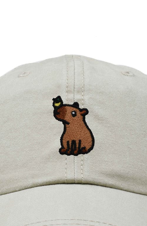 DALIX DALIX CAPYBARA EMBROIDERED EVERYDAY HAT 
