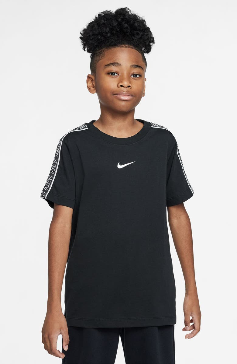 Nike Kids' Club Cotton Graphic T-Shirt, Main, color, Black