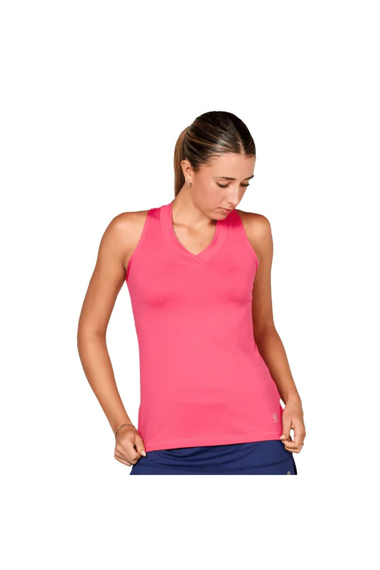 UV Colors Racerback Womens Tennis Tank Top, Main, color, Amore