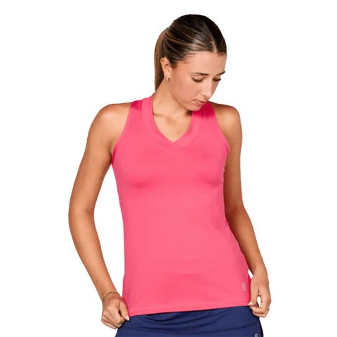 UV Colors Racerback Womens Tennis Tank Top