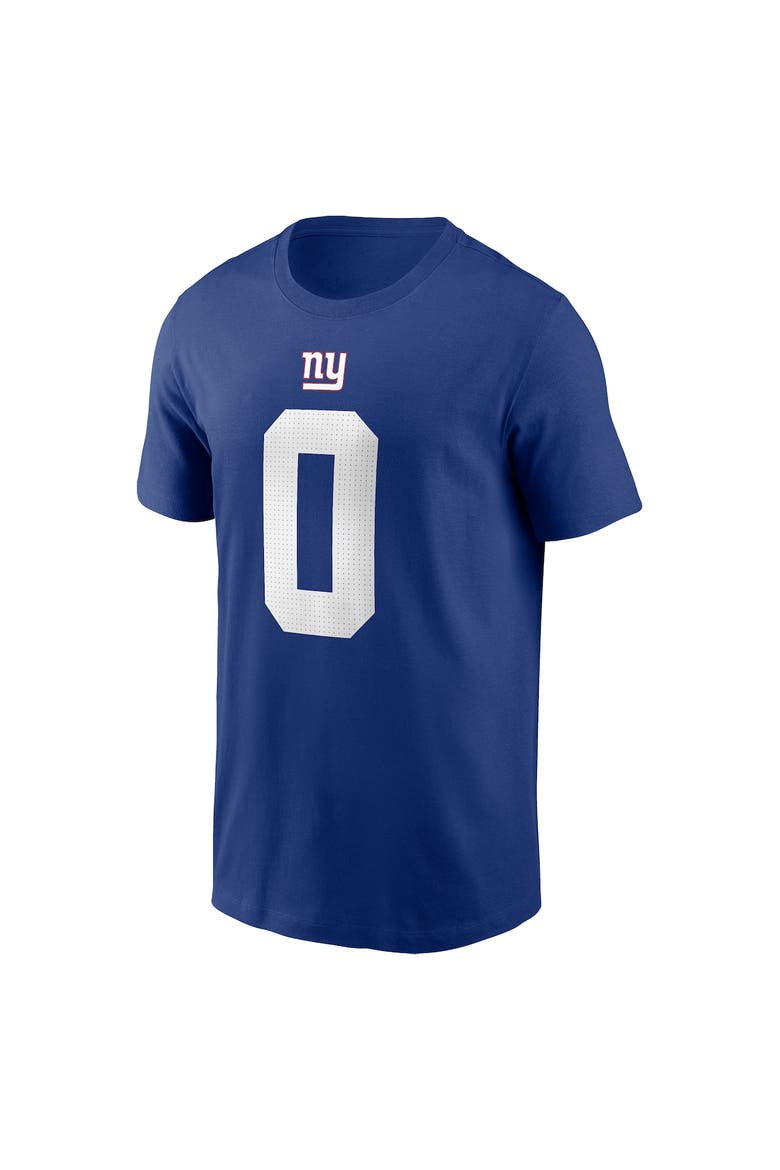 Men's Nike Brian Burns Royal New York Giants Player Name & Number T-Shirt, Alternate, color, Royal