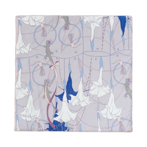 Datura Silk Pocket Square