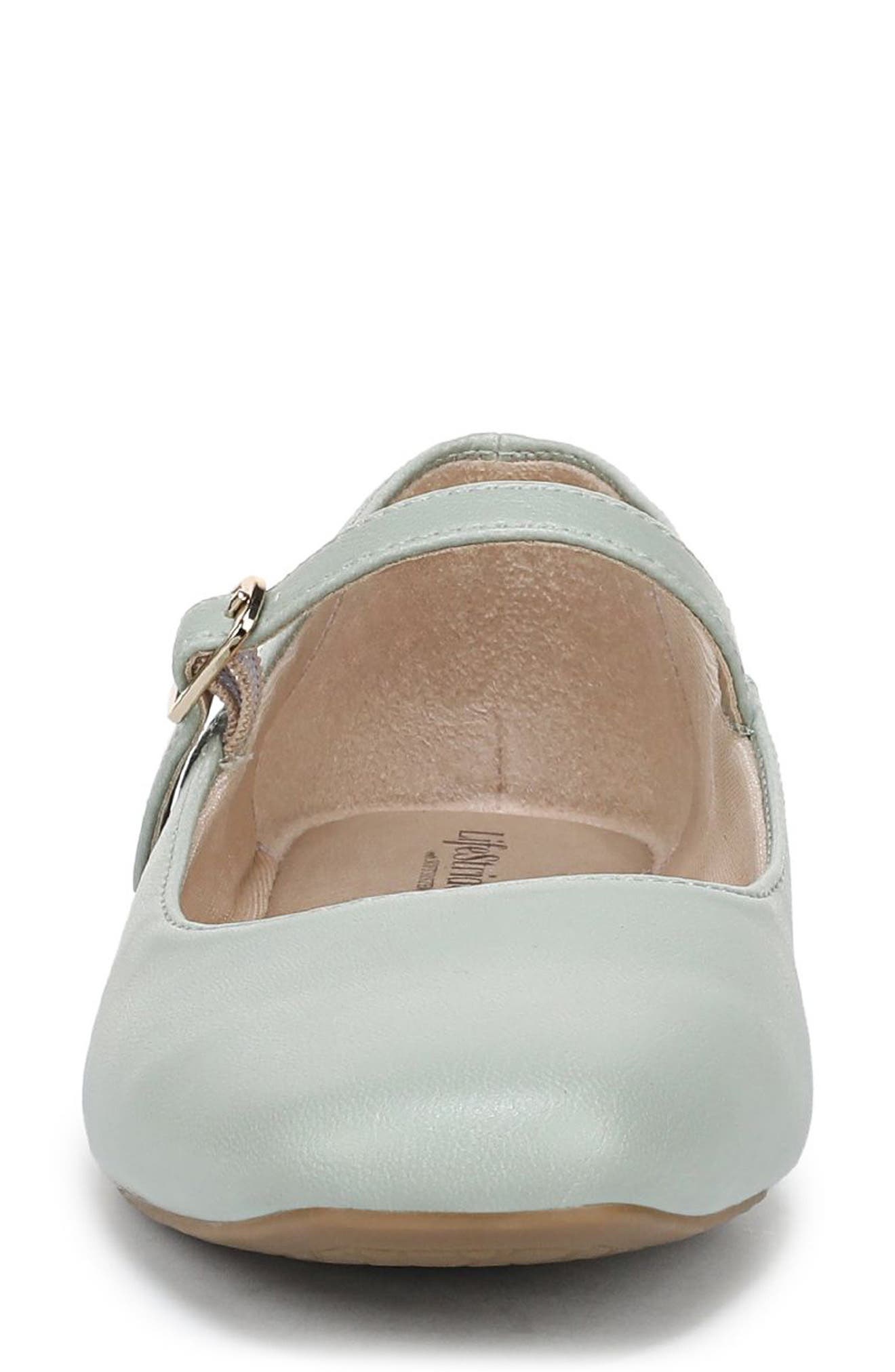 Beloved Mary Jane Flat, Alternate, color, JADE GREEN