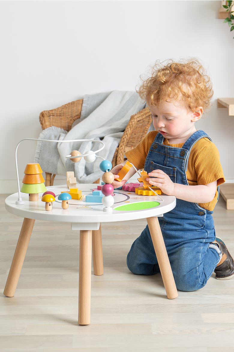 FSC® Certified Animal Activity Table, Alternate, color, White