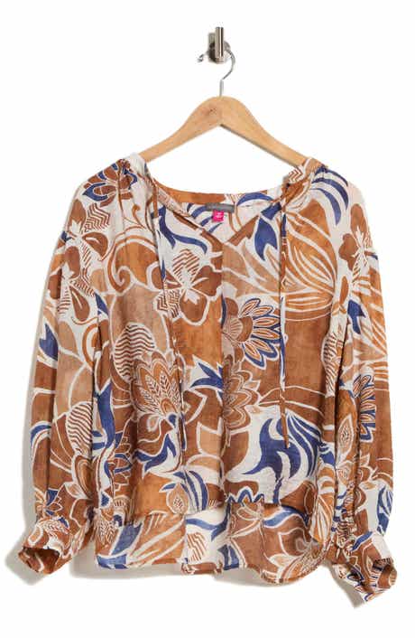 Petite Tie Front Top