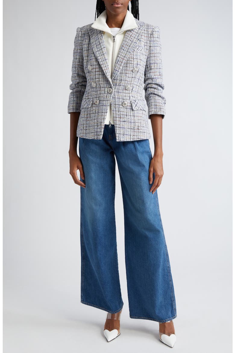 Ryland Tweed Dickey Jacket, Alternate, color, BLUE MULTI