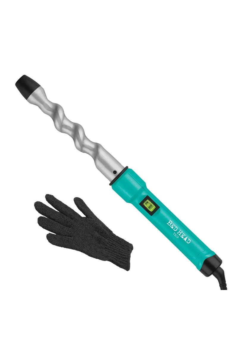 Curlipops 1 Inch Tourmaline Ceramic Spiral Styling Iron, Main, color, Black