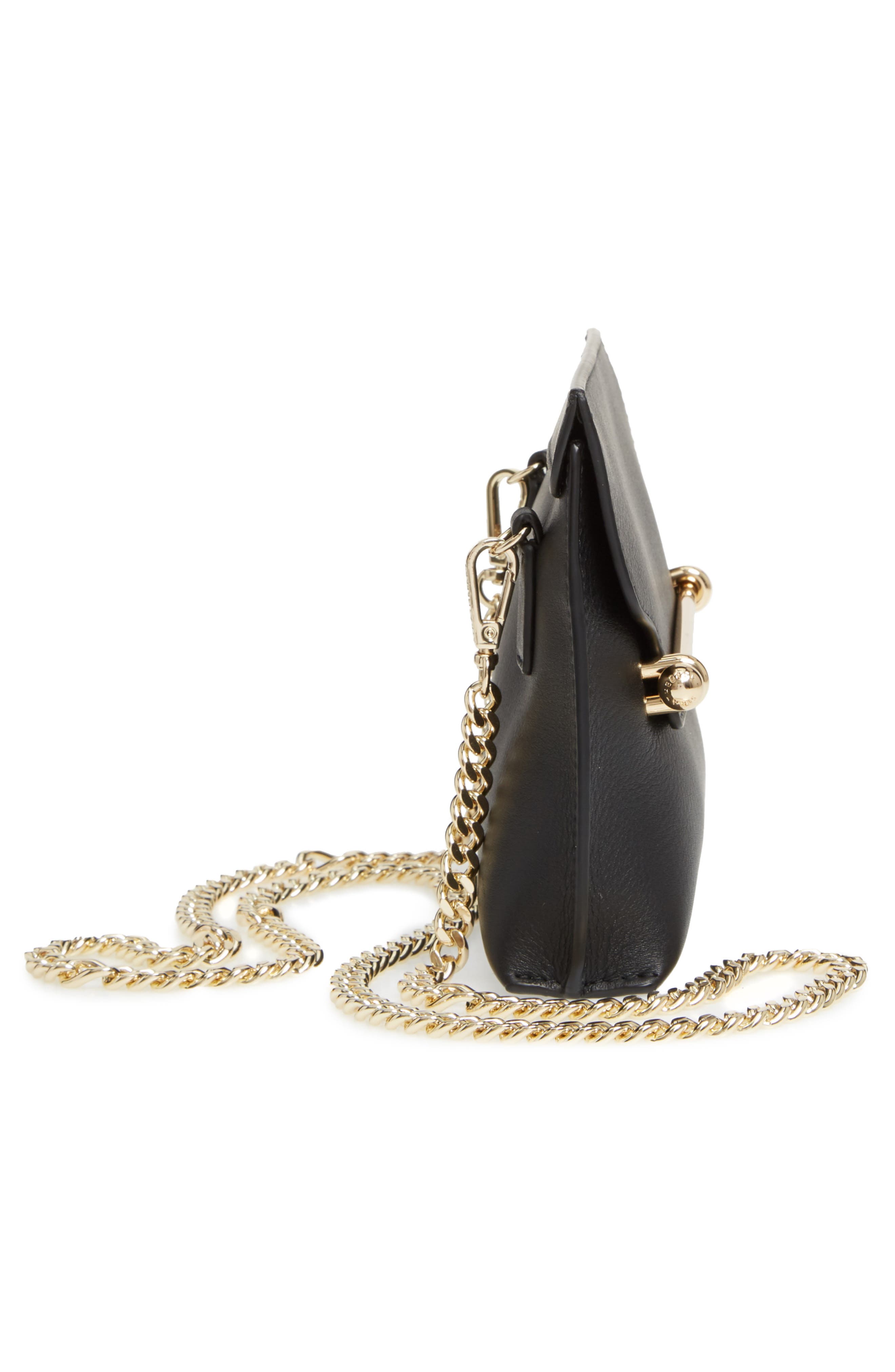 Strathberry Mini Stylist Calfskin Leather Convertible Clutch, Alternate, color, 