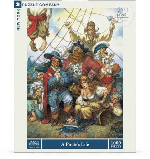 A Pirate
s Life 1000 Piece Puzzle