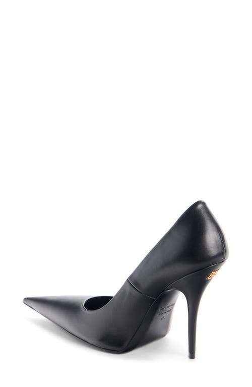 Balenciaga 90mm Avenue Leather Pointed-toe Pumps In Multi