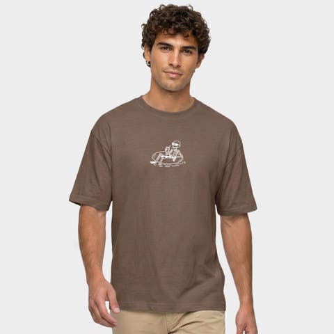Floating Skeleton Garment Dyed T-Shirt