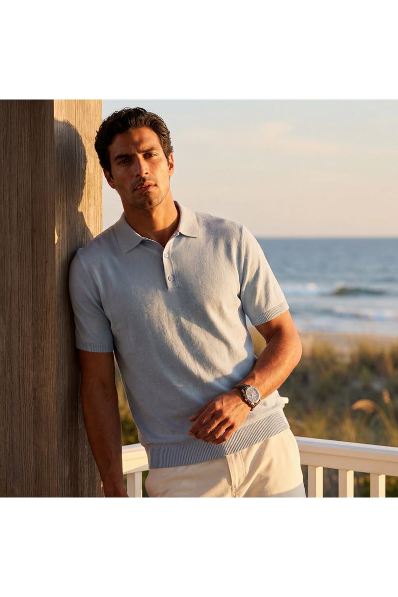 Legacy Resort Polo, Alternate, color, Mist Blue
