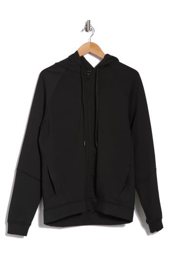 Kenneth Cole Active Scuba Zip Hoodie In Black