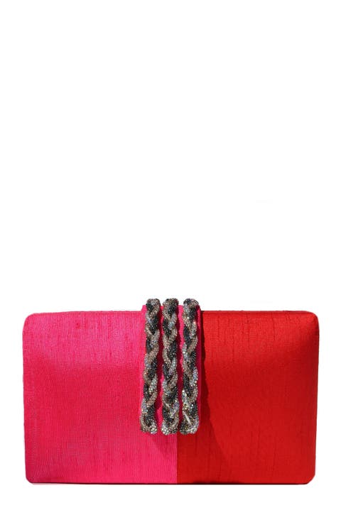 Braided Fringe Clutch