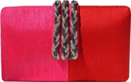 Simitri Braided Fringe Clutch