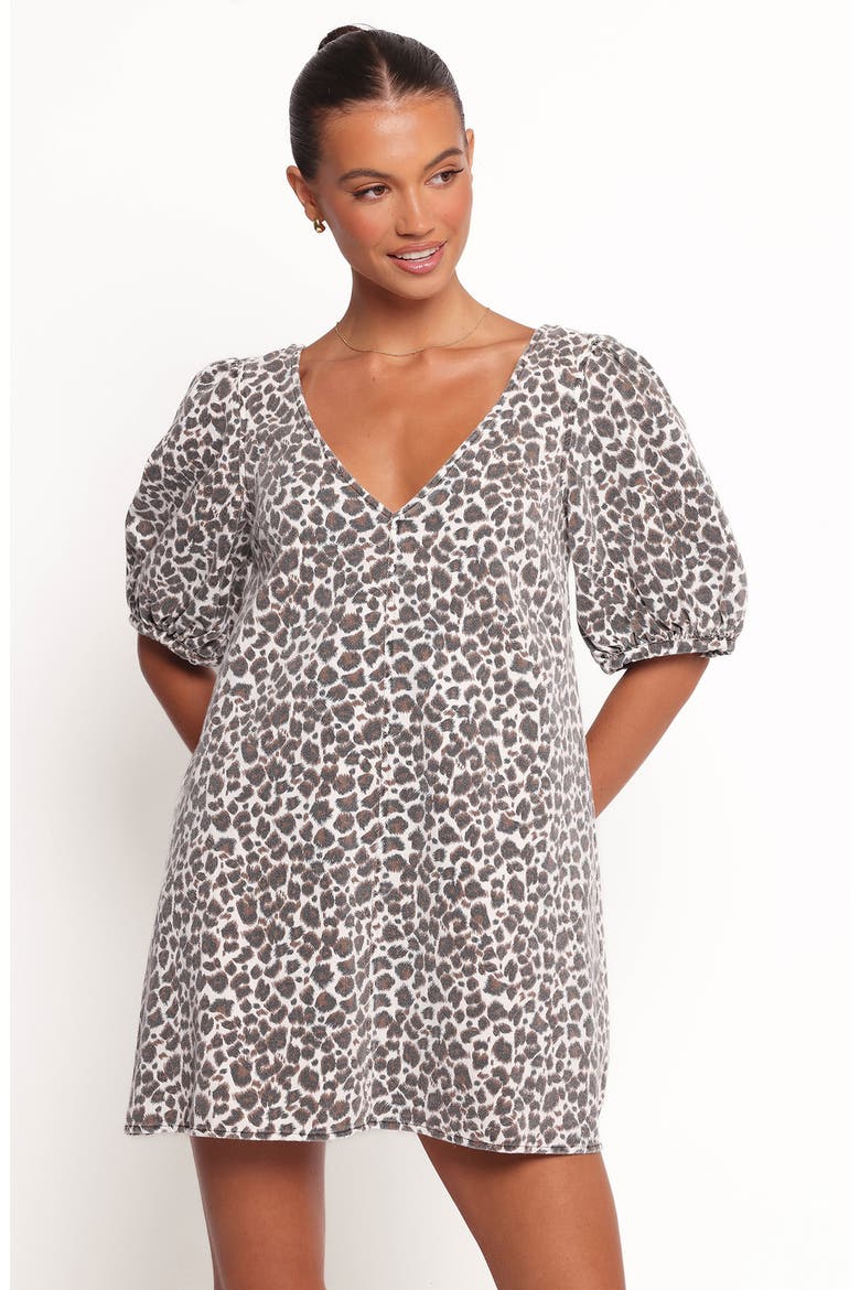Coleman Minidress, Alternate, color, LEOPARD