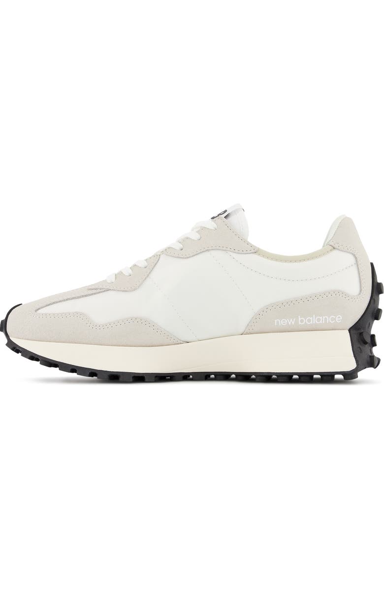 New Balance 327 Sneaker, Alternate, color, White/ Black
