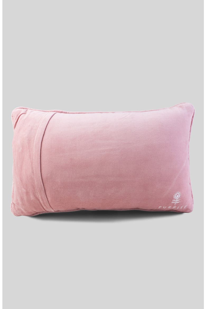 Not For Everyone Needlepoint Pillow, Alternate, color, Pink, Maroon, Red, White