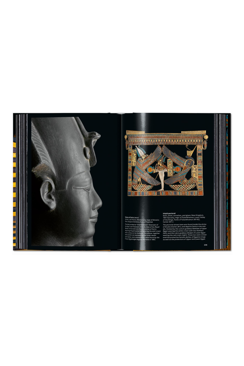 King Tut The Journey Through the Underworld 45th ed Book, Alternate, color, Metallic Gold