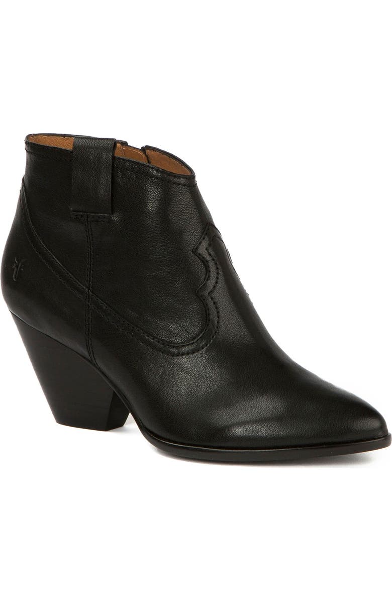 Frye Reina Leather Bootie, Main, color,