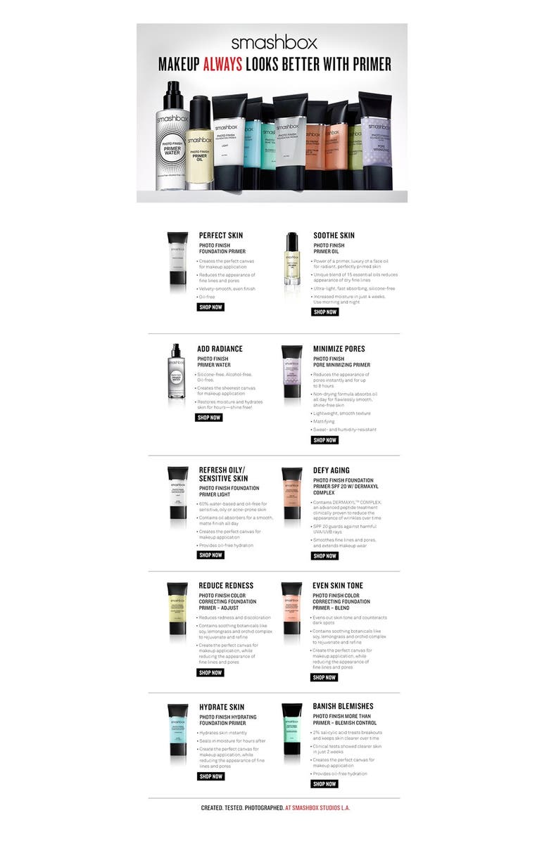 Smashbox Photo Finish Hydrating Foundation Primer, Alternate, color,