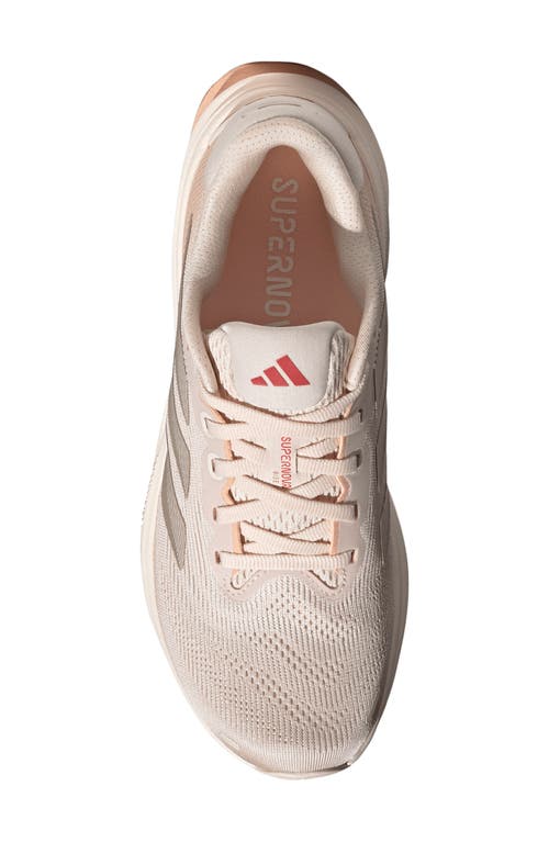 Adidas Originals Adidas Supernova Rise 2 Running Shoe In Quartz/champagne Met./ruby