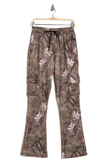 American Stitch Camo Bonded Fleece Sweatpants In Real Tree