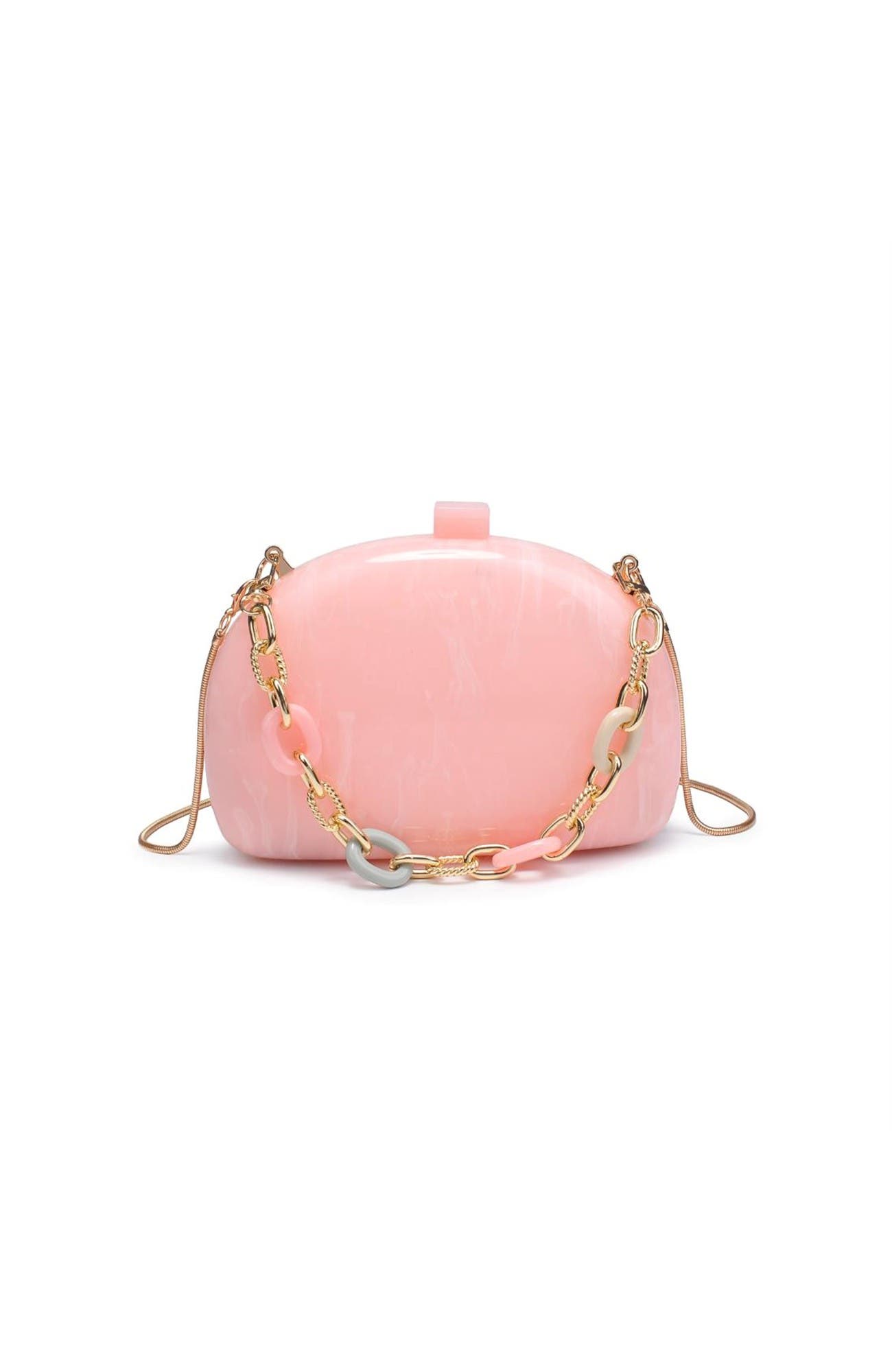 Morgan Evening Bag, Main, color, Light Pink