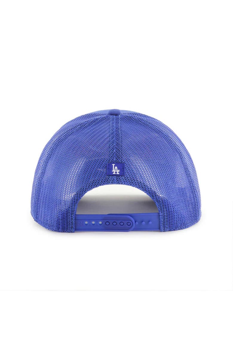 Men's '47 Royal Los Angeles Dodgers Garner Trucker Adjustable Hat, Alternate, color, Royal