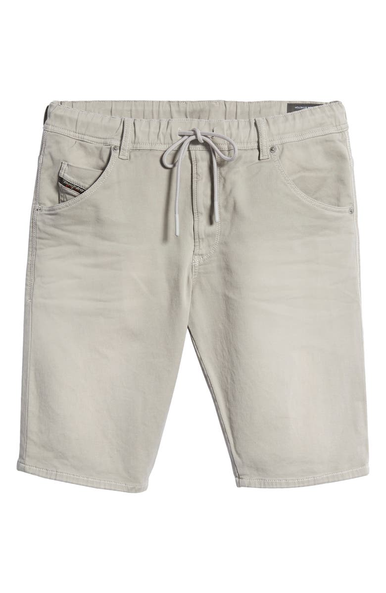 DIESEL<sup>®</sup> D-Krooshort Slim Fit Joggjeans Shorts, Alternate, color,
