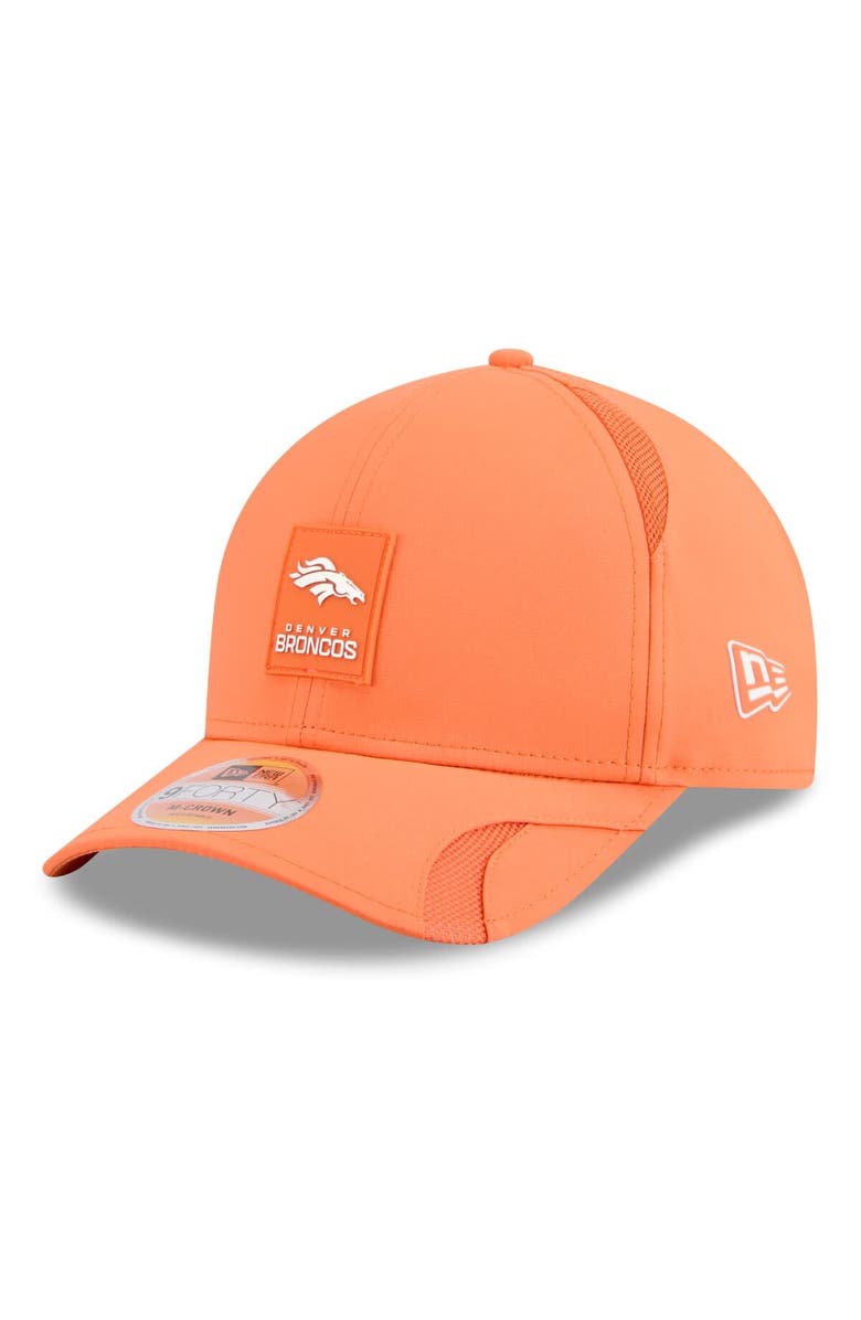 New Era Men's New Era Orange Denver Broncos 2025 Sideline  M-Crown 9FORTY Adjustable Hat, Main, color, Orange